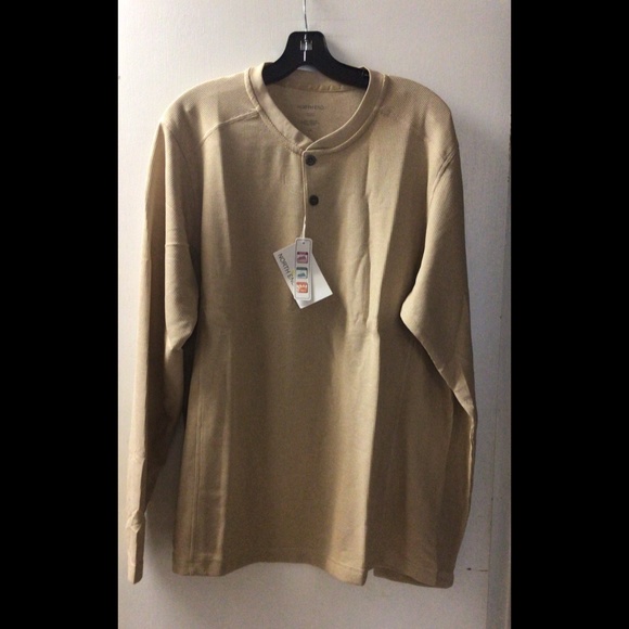 🌟Performance Waffle Henley - Picture 5 of 9